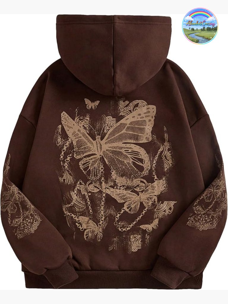 Graphic Print Hoodies Drawstring Long Sleeve Pocket Sweatshirt Pullover Tops